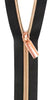 Faux Metal Zippers By The Yard